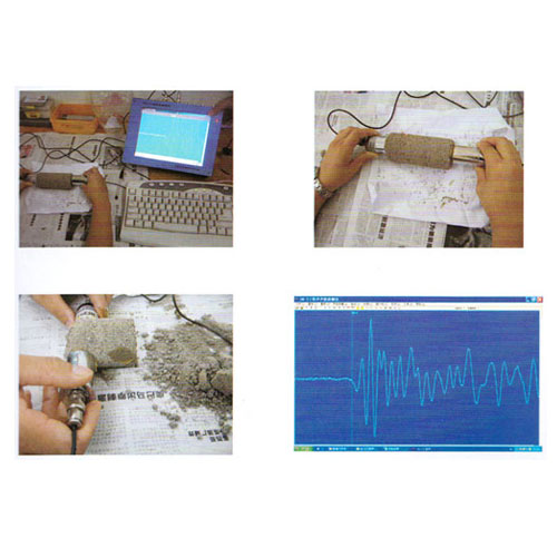 砂样的声学测试500-500