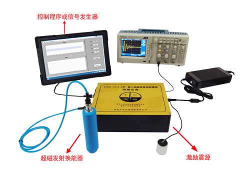 TGM-RGM(A)型输入可调连续工作稀土超磁致伸缩换能器实验测试